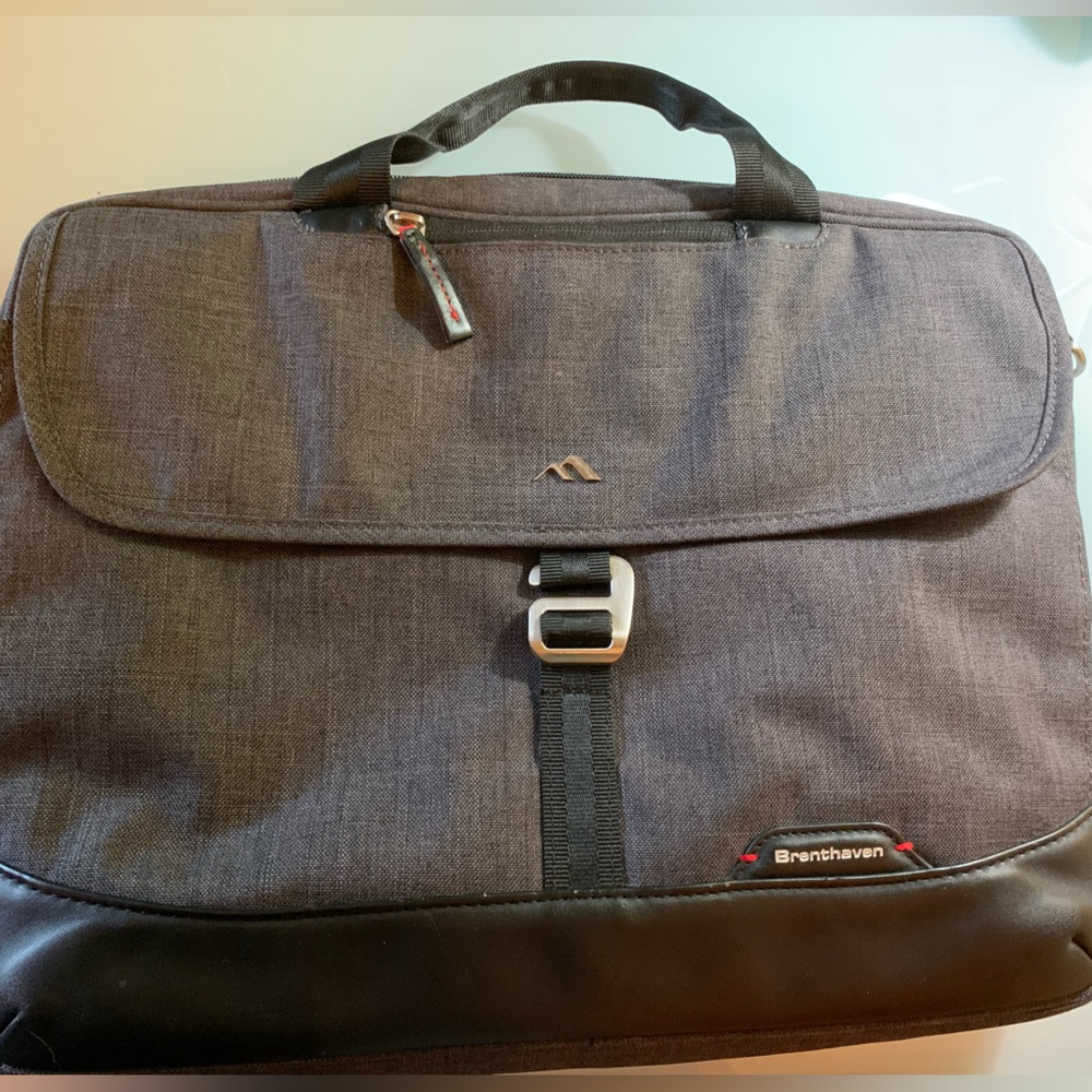 Brenthaven collins collection padded computer briefcase 13 x 16 - Picture 2 of 11